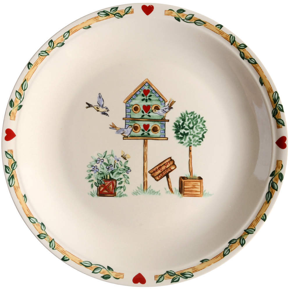 Thompson Pottery Casuals by China Pearl Dinner Plates LOT OF 4